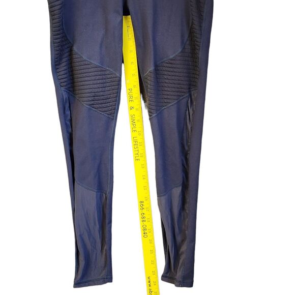 Fabletics Mid Rise Leggings Demi Lovato Women's Size S Elastic Waist Gray - Picture 10 of 11